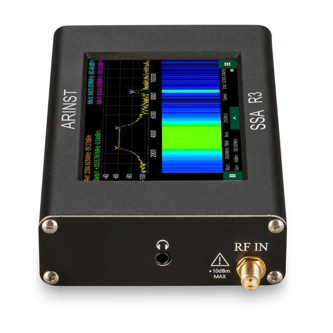 Arinst SSA R3 портативный анализатор спектра, 24МГц - 12ГГц 3