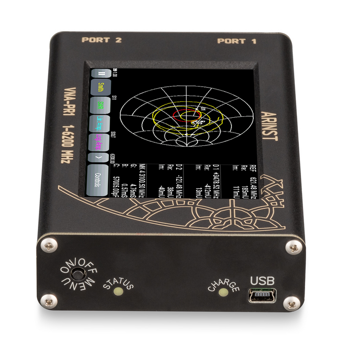 ARINST VNA-PR1 портативный двухпортовый векторный анализатор цепей 2
