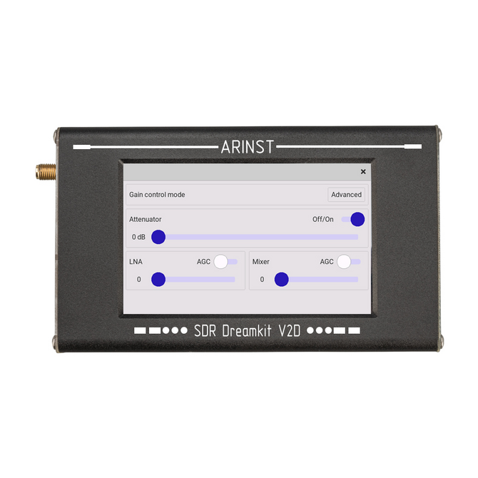 ARINST SDR Dreamkit V2D портативный радиоприемник 10