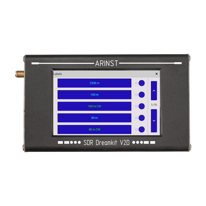 ARINST SDR Dreamkit V2D портативный радиоприемник 11