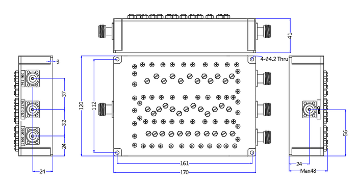 Комбайнер 3x1 FBS-791/1710/2300-N 0