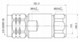 Разъем N-1/2"SF (вилка, прижимной) 0