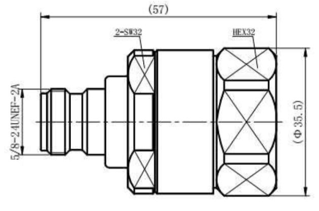 Разъем N-112-7/8 female 0