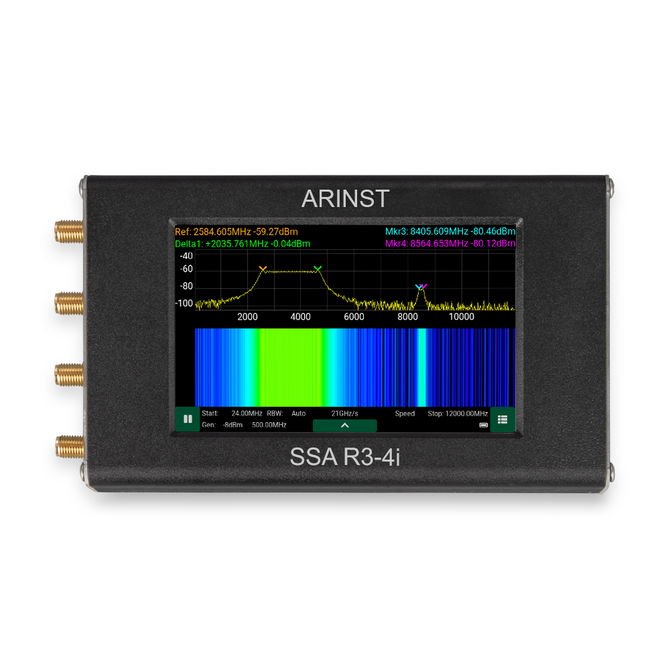 Arinst SSA R3-4i четырех портовый анализатор спектра, 24МГц - 12ГГц 1