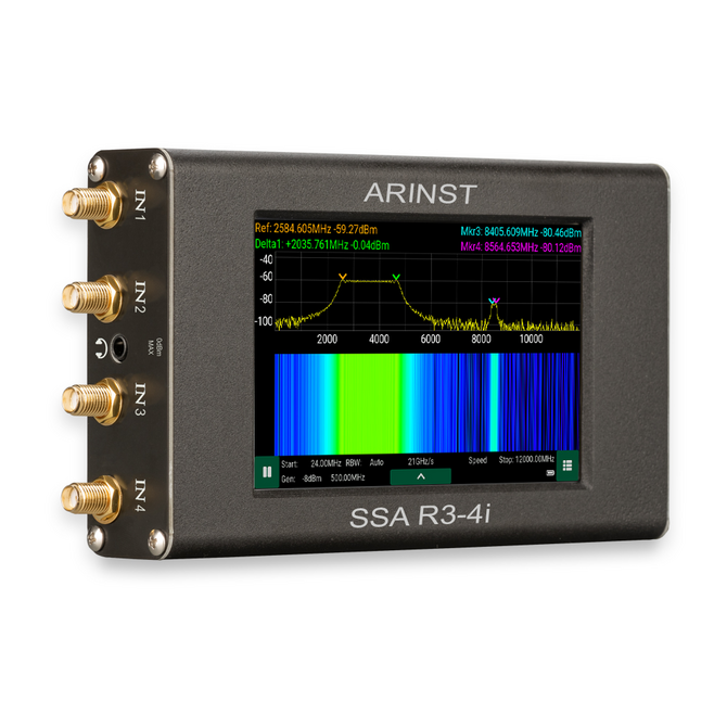 Arinst SSA R3-4i четырех портовый анализатор спектра, 24МГц - 12ГГц 4