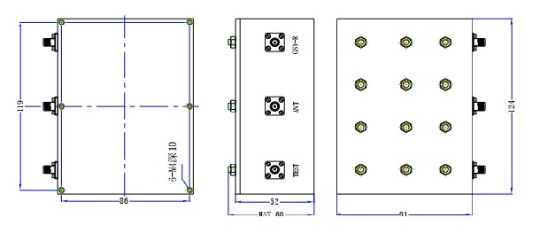 Диплексер LDX-795/910-Q6S