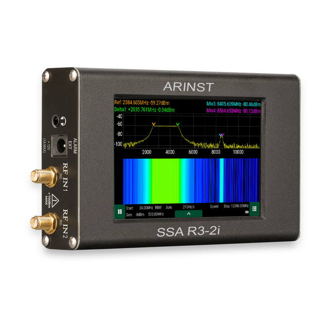 Arinst SSA R3-2i двух портовый анализатор спектра, 24МГц - 6ГГц 4