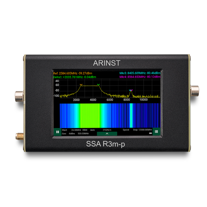 Arinst SSA R3m-p портативный анализатор спектра, 138 МГц - 8,7 ГГц 2