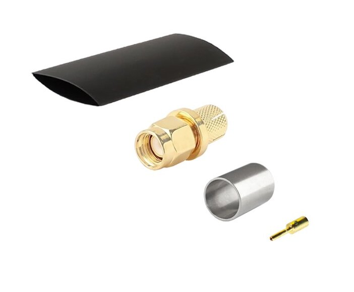 Разъем RP-SMA-male/5D (обжимной)