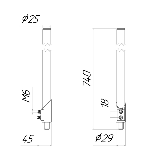 Всенаправленная (круговая) 10 дБ 4G/WiFi антенна KC10-2300/2700 3