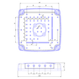 Панельная MIMO 4x4 антенна 4G/5G KROKS KAA10-1700/4200 U-BOX 8