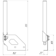 WiFi антенна 2,4ГГц KC6-2400T 5